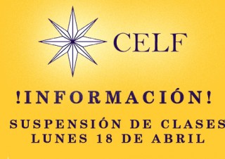 suspension de clases